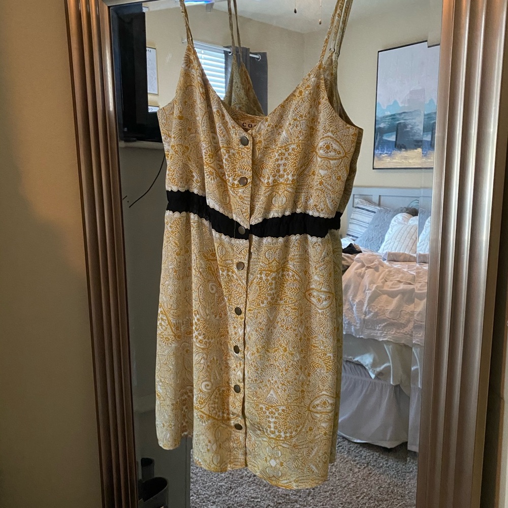 Yellow Urban Outfitters Size M dress